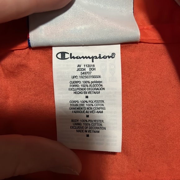 Champion string tie windbreaker - Picture 3 of 5
